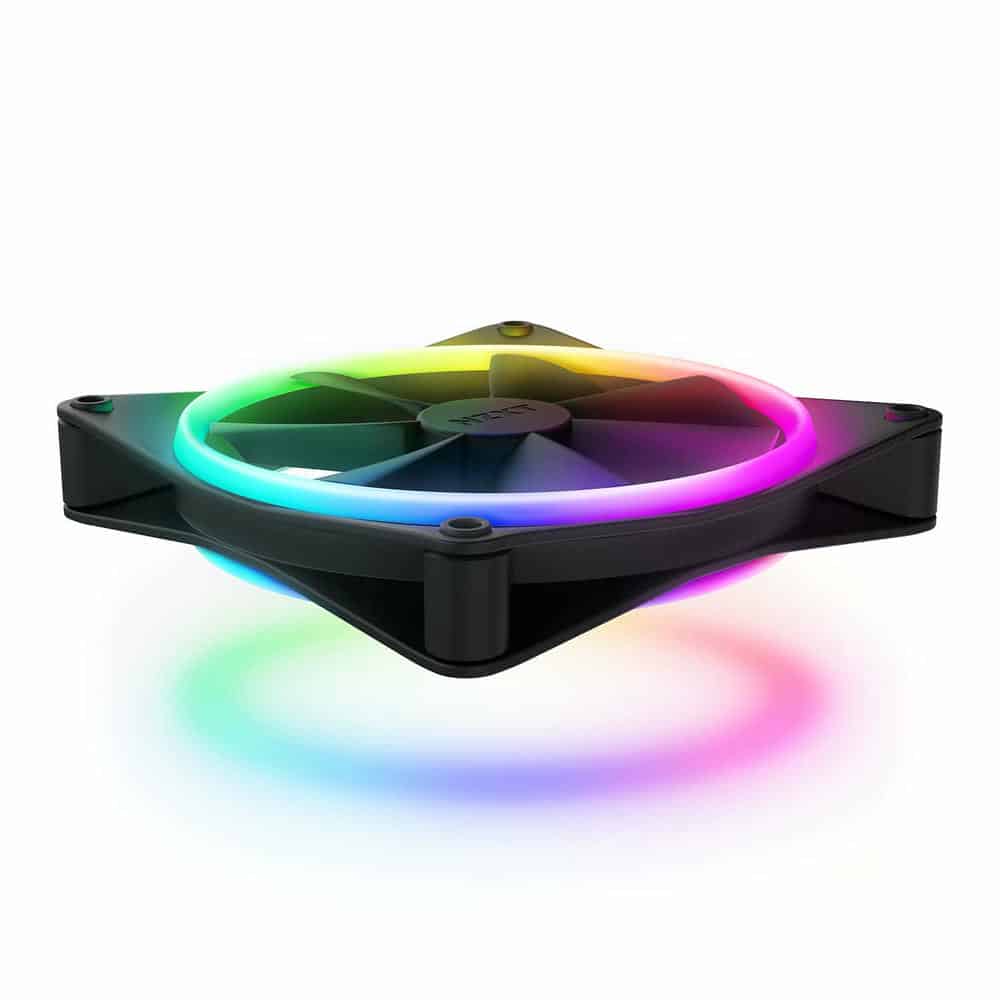 (image for) NZXT F140 RGB Duo 140mm PWM Single Fan Black